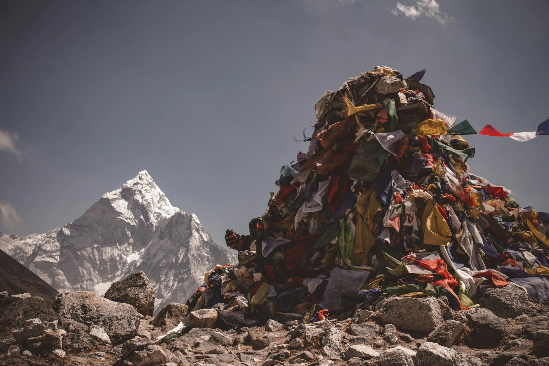Nepal, Himalaya Dağları, Everest Ana Kampı